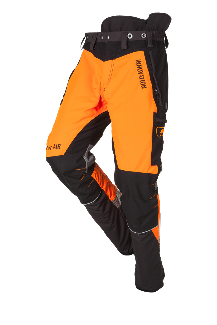 Pilčické kalhoty SIP PROTECTION FOREST W-AIR - oranžové